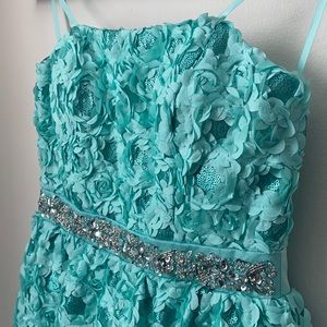 Teal Prom dress NWT